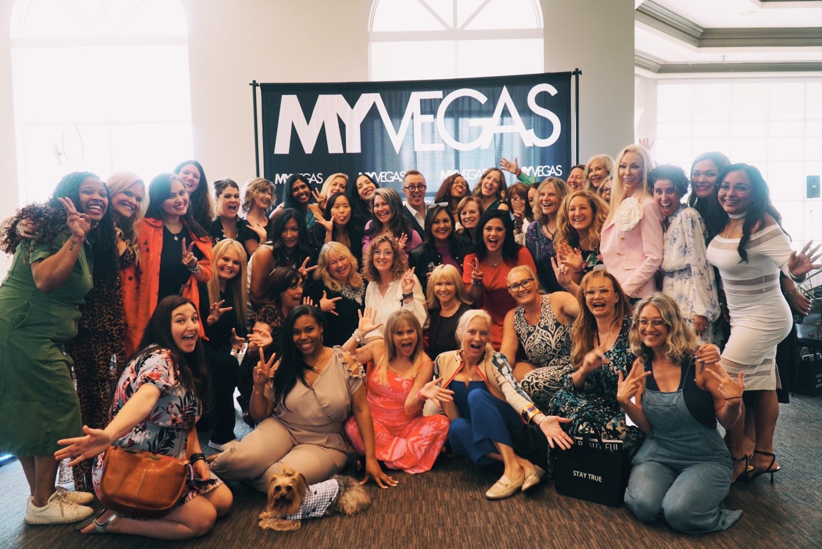 Women of different ages gathered together at an OWN IT event